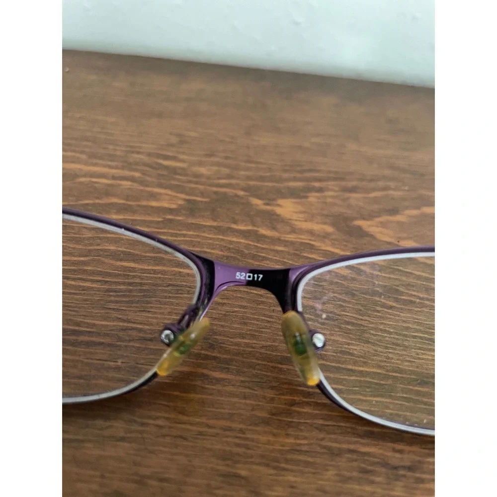 Kay Unger K143 Eyeglasses Purple Tortoiseshell FRAMES ONLY‎ Tortoise 52-17-135